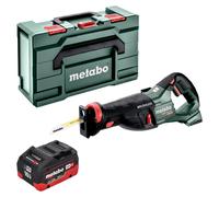 Metabo SSEP 18 LT BL sierra de sable sin cable 18 V 32 mm sin escobillas + 1x batería LiHD 10,0 Ah + metabox - sin cargador