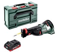 Metabo SSEP 18 LT BL sierra de sable sin cable 18 V 32 mm sin escobillas + 1x batería LiHD 4,0 Ah + metabox - sin cargador