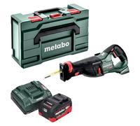 Metabo SSEP 18 LT BL sierra de sable sin cable 18 V 32 mm sin escobillas + 1x batería LiHD 5,5 Ah + cargador + metabox