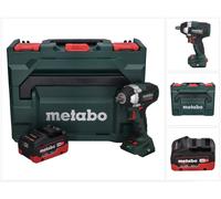 Metabo SSW 18 LT 300 BL 18 V 300 Nm atornillador de impacto sin escobillas + 1x batería 8,0 Ah + metaBOX - sin cargador