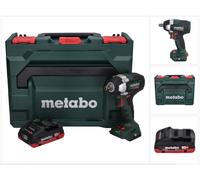 Metabo SSW 18 LT 300 BL 18 V 300 Nm atornillador de impacto sin escobillas + 1x batería de 4,0 Ah + metaBOX - sin cargador