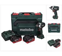 Metabo SSW 18 LT 300 BL llave de impacto sin cable 18 V 300 Nm sin escobillas + 2x batería recargable 5,5 Ah + cargador + metaBOX