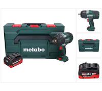 Metabo SSW 18 LTX 1450 BL 18 V 1450 Nm atornillador de impacto sin escobillas + 1x batería 8,0 Ah + metaBOX - sin cargador