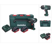 Metabo SSW 18 LTX 1450 BL llave de impacto sin cable 18 V 1450 Nm ( 602401660 ) sin escobillas + 2x batería recargable 5,5 Ah + cargador + metaBOX