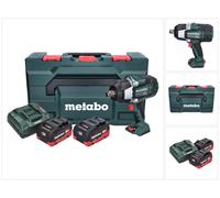 Metabo SSW 18 LTX 1750 BL llave de impacto sin cable 18 V 1750 Nm 3/4" sin escobillas ( 602402660 ) + 2x batería recargable 5,5 Ah + cargador + metaBOX