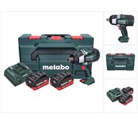 Metabo SSW 18 LTX 1750 BL llave de impacto sin cable 18 V 1750 Nm 3/4" sin escobillas ( 602402810 ) + 2x batería recargable 8,0 Ah + cargador + metaBOX