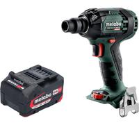 Metabo SSW 18 LTX 300 BL Atornillador de impacto a batería 18 V 300 Nm 1/2" sin escobillas + 1 batería 4,0 Ah - sin cargador