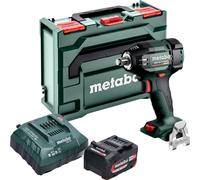 Metabo SSW 18 LTX 550 BL Atornillador de impacto a batería 18 V 550 Nm sin escobillas + 1 batería de 4,0 Ah + cargador + metaBOX
