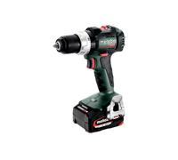 Metabo - Taladro de impacto a batería 18V, 2x batería 4,0 Ah Li-Power, cargador 602316500
