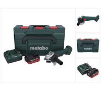 Metabo W 18 L 9-125 Amoladora angular sin cable 18 V 125 mm + 1x batería 10,0 Ah + cargador + metaBOX
