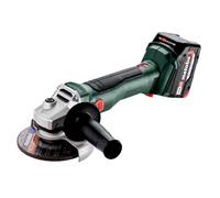 Metabo w 18 l bl 9-125 amoladora angular 12,5 cm 10000 rpm 1,5 kg
