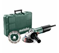 Metabo W 850-125 Amoladora angular con cable con disco de diamante