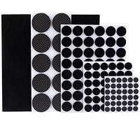 Metafranc 281180 - Juego de 131 protectores de fieltro autoadhesivos, color blanco y negro