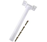 Metal Soporte para Farola Solar y Montaje Brazo Extensible | Incluye Tornillos de Fijación, Uso en Pared y Poste, para Luminarias Exteriores y Aparcamientos Color Aleatorio