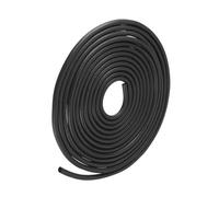 METALLIXITY Espuma Caucho Burlete (5mm Diámetro x 8m Largo) 1uds, EPDM Caucho Redondo Sello Tira - para Casa Reparación, Puerta, Negro
