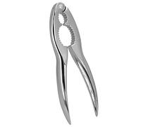 Metaltex 250600 ROMPENUECES 'KROKKI', Plateado, 25 x 15 x 5 cm