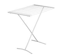 Metaltex 40550014080 - Tendedero Cruzado, Alambre de Acero plastificado, Color Blanco, 110 x 82 x 56 cm