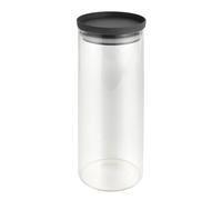Metaltex Aroma Line - Tarro de cristal (1500 ml, resistente, hermético, apilable)