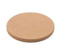 Metaltex Juego de 2 Posavasos de Corcho de 20 cm, protección Natural para Mesa, mostrador, Superficies