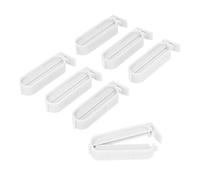 Metaltex Juego de pinzas para cerrar bolsas pequeñas Multicolor 30x20x4 cm 7 unidades