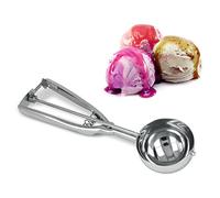 METALTEX Jumbo - Dosificador de Helado, INOX, Extra Grande, 65 mm