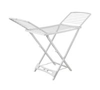 Metaltex KOS - Tendedero de Resina. 20 Metros de tendido. Color Blanco. Dimensiones Abierto: 173x53x113 cm