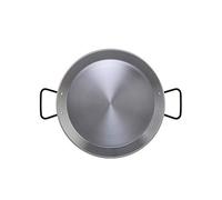 Metaltex - Paellera Acero Pulido INDUCCION 8 Raciones 38 cm