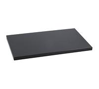 Metaltex - Tabla de cocina, Polietileno, Negro, 50 x 30 x 2 cm