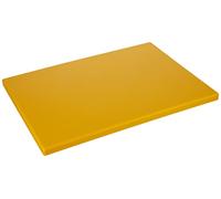 Metaltex - Tabla Profesional de Cocina Corte, Polietileno, color Amarillo, 38 x 28 x 1,5 cm