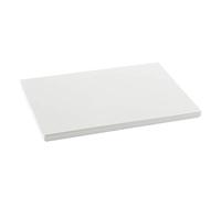 Metaltex Tabla profesional de cocina Corte, polietileno blanco, 33 x 23 x 1,5 cm