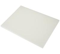 Metaltex - Tabla Profesional de Cocina Corte, Polietileno, color Blanco, 38 x 28 x 1,5 cm