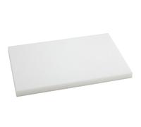 Metaltex - Tabla Profesional de Cocina Corte, Polietileno, color Blanco, 60 x 40 x 2 cm