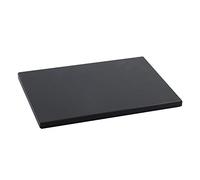 Metaltex - Tabla Profesional de Cocina Corte, Polietileno, color Negro, 33 x 23 x 1,5 cm