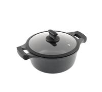Metaltex XPERT-Cacerola Alta Aluminio Fundido, 24 cm, Antiadherente ILAG 3 Capas, Full Induction válido para Todo Tipo de cocinas, 4.1 litros
