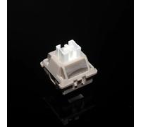 Metrickeys FL - Interruptor de nieve gris, interruptor mecánico lineal silencioso prelubricado (90 piezas)