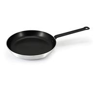 METRO Professional aluminio Sartén, diámetro 28 cm, antiadherente, aptas para horno hasta maX. 240 °C, para gas eléctrico y vitrocerámica horno, Sartén, universal Sartén, también para uso industrial