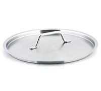 METRO Professional Tapa de acero inoxidable, Ø 28 cm, plata