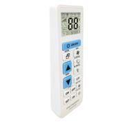 Metronic Mando a distancia universal aire acondicionado 495348 - búsqueda automática, 5 modos, blanco
