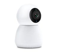 Metronic 495728 - Cámara vigilancia Interior Inteligente Wi-Fi 360º, Full HD 1080p, Detector de Movimiento, LED infrarrojo para visión Nocturna, Audio bidireccional