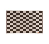 Mette Ditmer Alfombra de baño Retro 50x80 cm Chocolate