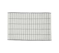 Mette Ditmer Alfombra de baño Tile Stone 50x80 cm Negro-off white