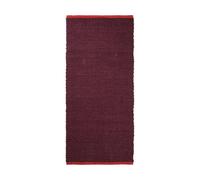Mette Ditmer Alfombra de pasillo Notes 70x150 cm Wine