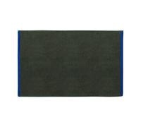 Mette Ditmer Alfombrilla de baño Soft 50x80 cm Dark olive-light blue