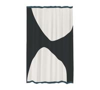 Mette Ditmer Cortina de baño Rock 150x200 cm Black
