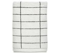Mette Ditmer Toalla de baño Tile Stone 70x140 cm negro-off white