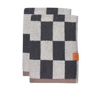 Mette Ditmer Toalla Retro Dark grey. 40x55 cm. Set de 2