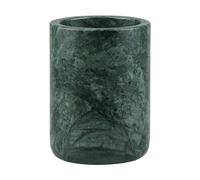 Mette Ditmer Vaso portacepillos Marble 10 cm Dark forest