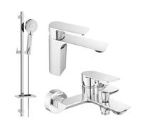 Mexen Alexa Conjunto de bañera DQ40, cromo - 71203DQ40-00 3426 5907709198289