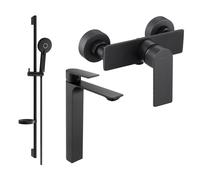 Mexen Alexa DS40 conjunto de ducha, negro - 71214DS40-70 5949 5907709198715