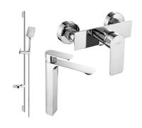 Mexen Alexa DS62 juego de ducha, cromado - 71214DS62-00 5950 5907709198722